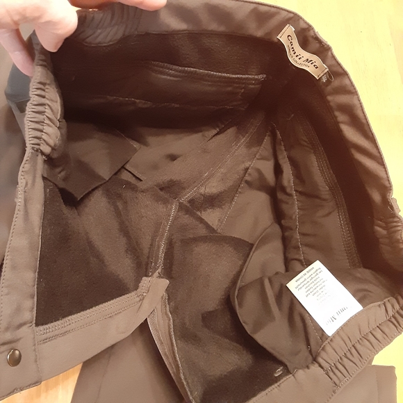 CAMII MIA LINED OUTDOOR WIND/WATERPROOF SLIM ACTIVE HIKING SNOW PANT WOMENS 38. - Picture 6 of 15